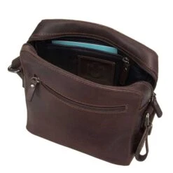 Leonhard Heyden Dakota Messenger Bag XS Brown -Mode Tassen Winkel image 16061