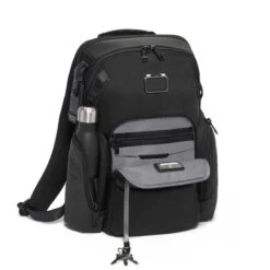 Tumi Alpha Bravo Nathan Navigation Backpack Black -Mode Tassen Winkel image 16075