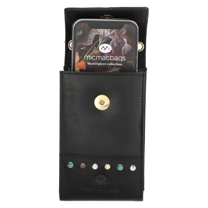 Micmacbags Masterpiece Telefoontasje Zwart 5 Micmacbags Masterpiece Telefoontasje Zwart - Afbeelding 5