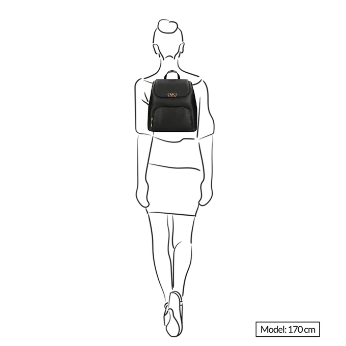 Michael Kors Kensington Md Backpack Black 2 Michael Kors Kensington Md Backpack Black - Afbeelding 2