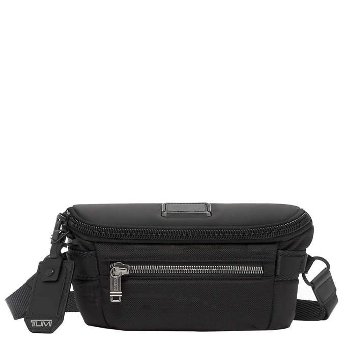 Tumi Alpha Bravo Classified Waist Pack Black 1 Tumi Alpha Bravo Classified Waist Pack Black