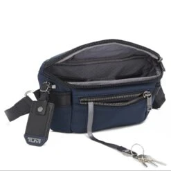 Tumi Alpha Bravo Classified Waist Pack Navy -Mode Tassen Winkel image 16473