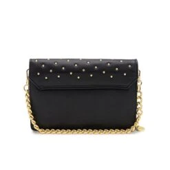 MÔSZ Kris Crossbody Phonebag Studs Black -Mode Tassen Winkel image 16518