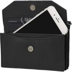 Burkely Nocturnal Nova Phone Bag Zwart -Mode Tassen Winkel image 16616