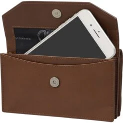 Burkely Nocturnal Nova Phone Bag Cognac -Mode Tassen Winkel image 16709