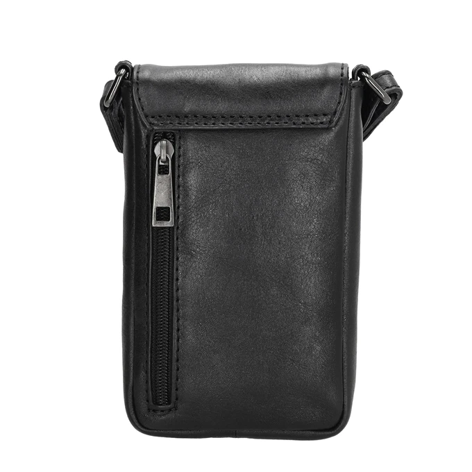 Micmacbags Porto Telefoontasje Zwart 3 Micmacbags Porto Telefoontasje Zwart - Afbeelding 3