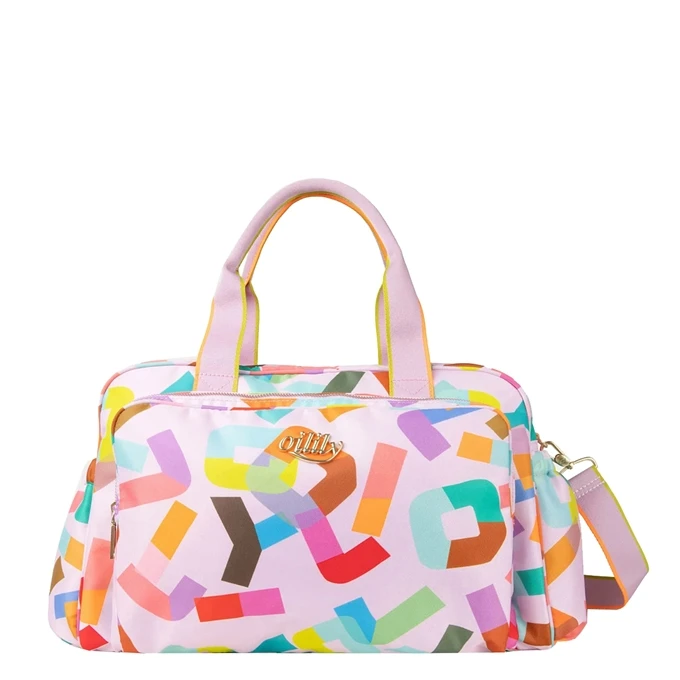 Oilily Bibi Baby Bag Bold Font Lilac Snow 1 Oilily Bibi Baby Bag Bold Font Lilac Snow