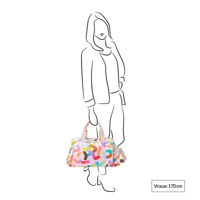 Oilily Bibi Baby Bag Bold Font Lilac Snow 2 Oilily Bibi Baby Bag Bold Font Lilac Snow - Afbeelding 2