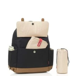 Babymel Robyn Convertible Backpack Black -Mode Tassen Winkel image 16807