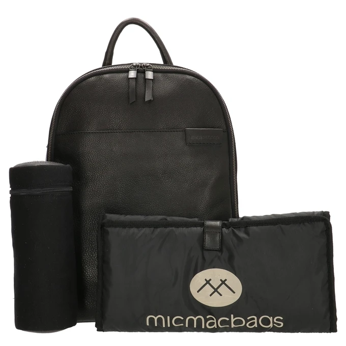 Micmacbags Côte D'Azur Luiertas Zwart 9 Micmacbags Côte D'Azur Luiertas Zwart - Afbeelding 9
