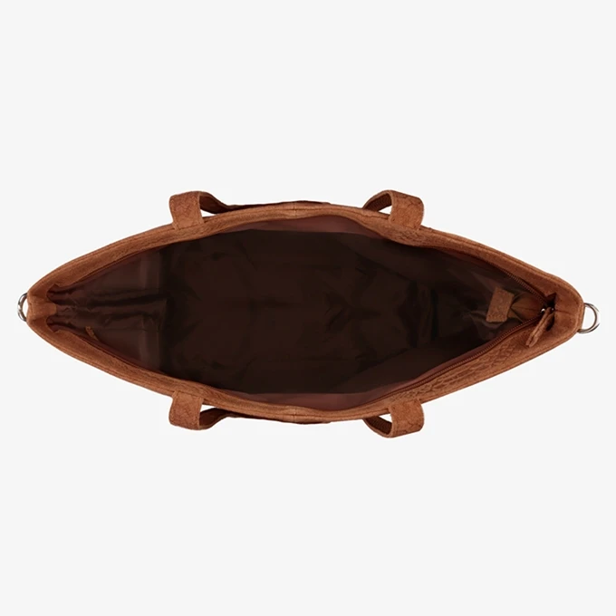 Mozz Momsbag Snake Shopper Cognac 4 Mozz Momsbag Snake Shopper Cognac - Afbeelding 4