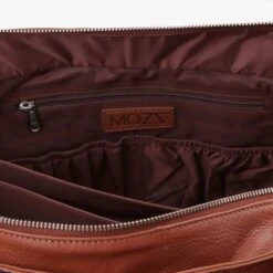 Mozz Vintage Lovely Large Luiertas Cognac 7 Mozz Vintage Lovely Large Luiertas Cognac -Mode Tassen Winkel image 16912