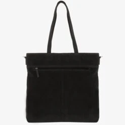 Mozz Momsbag Shopper Suede Black 6 Mozz Momsbag Shopper Suede Black -Mode Tassen Winkel image 16961