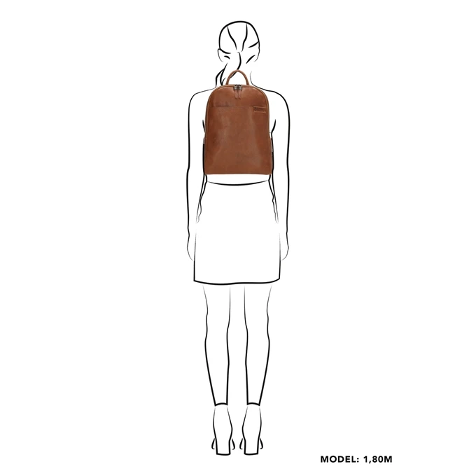 Micmacbags Côte D'Azur Luiertas Cognac 2 Micmacbags Côte D'Azur Luiertas Cognac - Afbeelding 2