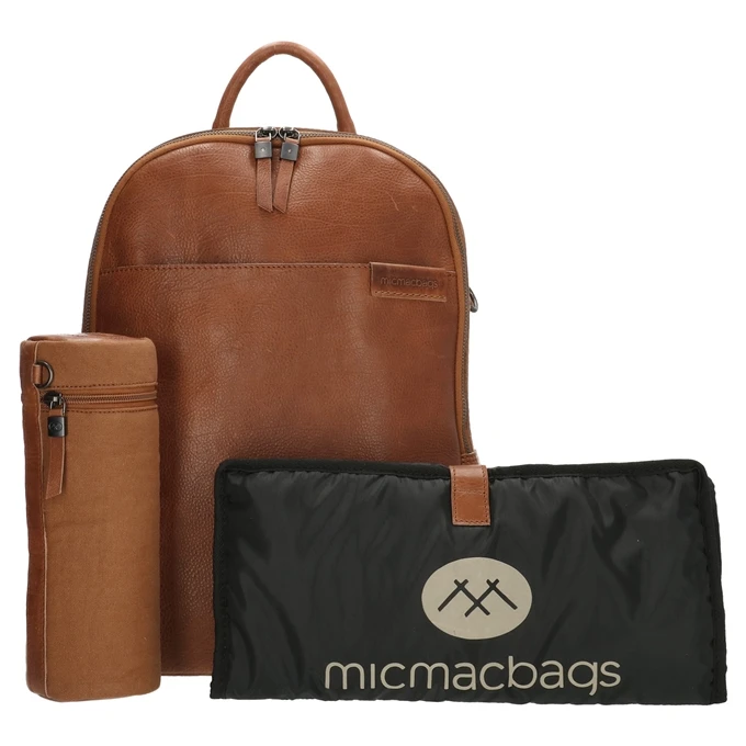 Micmacbags Côte D'Azur Luiertas Cognac 9 Micmacbags Côte D'Azur Luiertas Cognac - Afbeelding 9