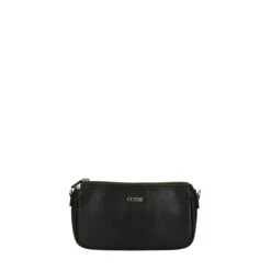 Guess Noelle Dbl Pouch Crossbody Black -Mode Tassen Winkel image 16997