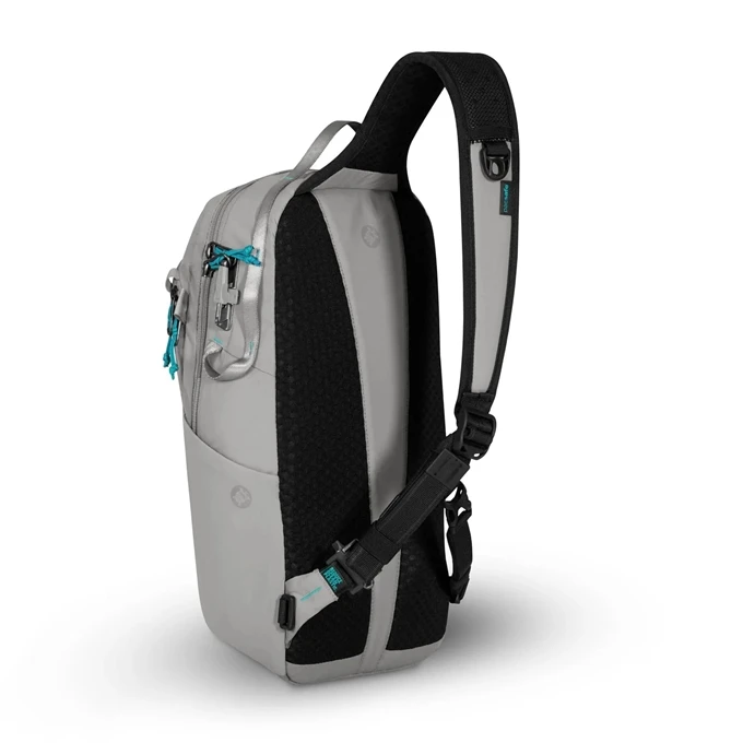 Pacsafe Eco 12L Sling Backpack Econyl Gravity Gray 4 Pacsafe Eco 12L Sling Backpack Econyl Gravity Gray - Afbeelding 4