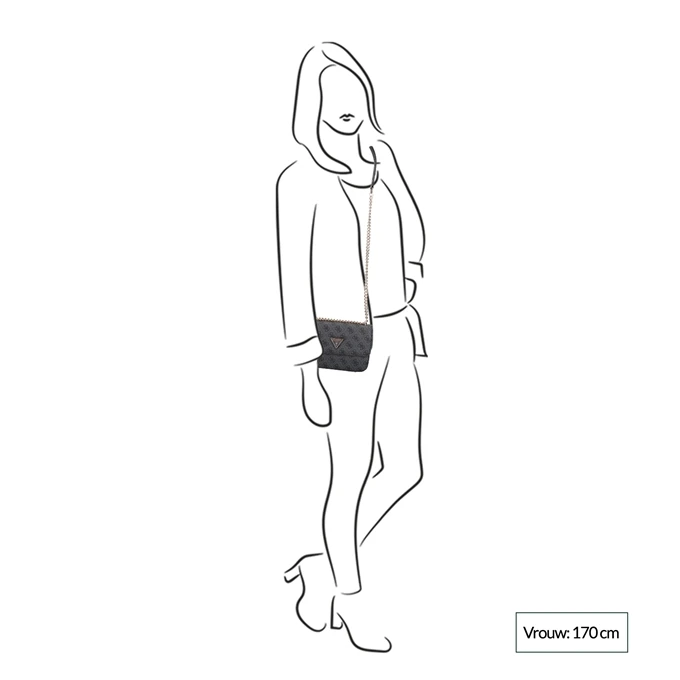 Guess Eco Elements Cnvrtbl Xbdy Flap Coal Logo 2 Guess Eco Elements Cnvrtbl Xbdy Flap Coal Logo - Afbeelding 2