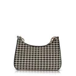 Inyati Dinah Tweed Crossbody Black/white -Mode Tassen Winkel image 17263