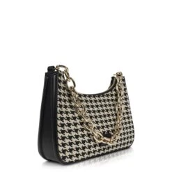 Inyati Dinah Tweed Crossbody Black/white -Mode Tassen Winkel image 17264
