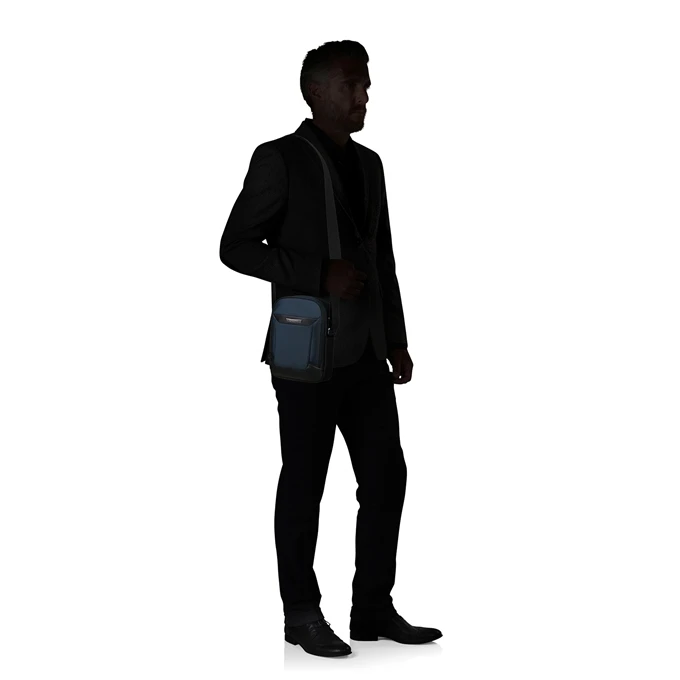 Samsonite Pro-DLX 6 Crossover M 9.7'' Blue 2 Samsonite Pro-DLX 6 Crossover M 9.7'' Blue - Afbeelding 2