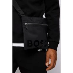 Hugo Boss Catch Zip Envelope Black -Mode Tassen Winkel image 17391