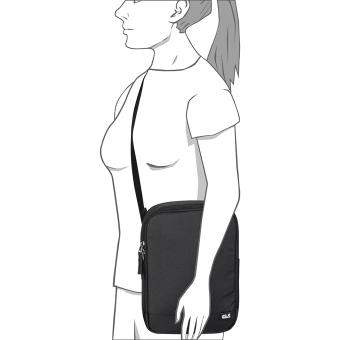 Jack Wolfskin Gadgetary Black 2 Jack Wolfskin Gadgetary Black - Afbeelding 2