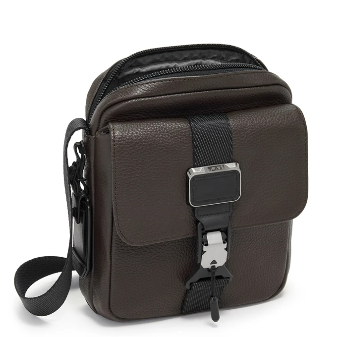 Tumi Alpha Bravo Barksdale Junior Crossbody Dark Brown 3 Tumi Alpha Bravo Barksdale Junior Crossbody Dark Brown - Afbeelding 3