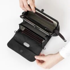 Aunts & Uncles Mrs. Whoopie Pie Shoulderbag / Clutch Black Smoke -Mode Tassen Winkel image 17432