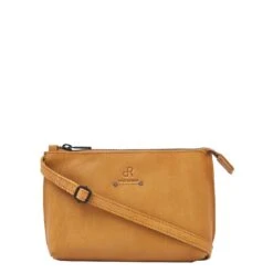 DR Amsterdam Tampa Schoudertas Crossover Geel