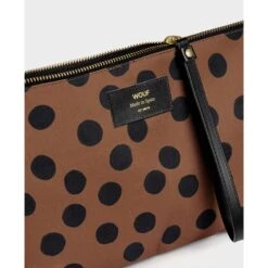 Wouf Dots XL Pouch Bag Camel -Mode Tassen Winkel image 17465
