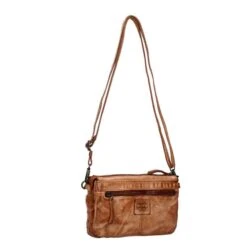 Bear Design Cow Lavato Woven Clutch Cognac -Mode Tassen Winkel image 17501