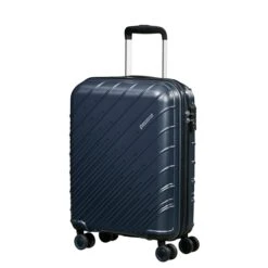 American Tourister Speedstar Spinner 55 Atlantic Blue -Mode Tassen Winkel image 1754
