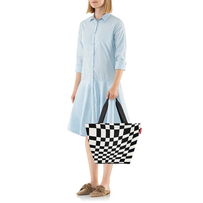 Reisenthel Shopping Shopper M Op-art 2 Reisenthel Shopping Shopper M Op-art - Afbeelding 2