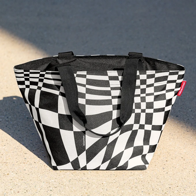 Reisenthel Shopping Shopper M Op-art 3 Reisenthel Shopping Shopper M Op-art - Afbeelding 3
