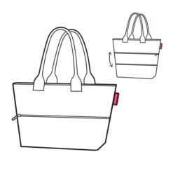 Reisenthel Shopping Shopper E1 Twist Sky Rose 9 Reisenthel Shopping Shopper E1 Twist Sky Rose -Mode Tassen Winkel image 17657