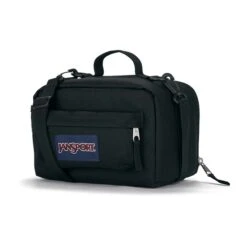 JanSport The Carryout Black -Mode Tassen Winkel image 17745