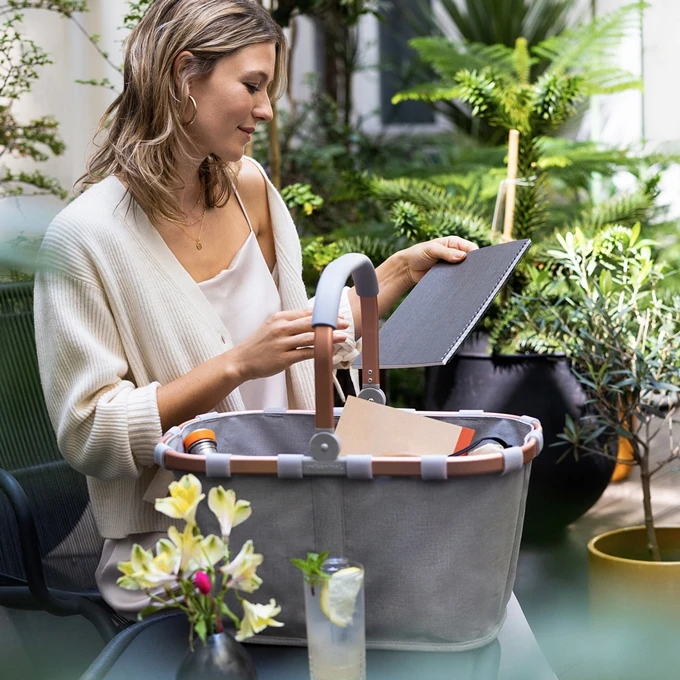 Reisenthel Shopping Carrybag Frame Twist Sky Rose 2 Reisenthel Shopping Carrybag Frame Twist Sky Rose - Afbeelding 2