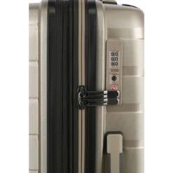 Travelite Air Base 4 Wiel Trolley M Expandable Champagne Metallic 17 Travelite Air Base 4 Wiel Trolley M Expandable Champagne Metallic -Mode Tassen Winkel image 1789