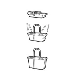 Reisenthel Shopping Carrybag Dots -Mode Tassen Winkel image 17901