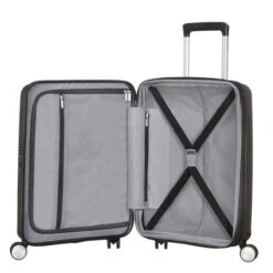 American Tourister Soundbox Spinner 55 Expandable Bass Black 11 American Tourister Soundbox Spinner 55 Expandable Bass Black -Mode Tassen Winkel image 1801