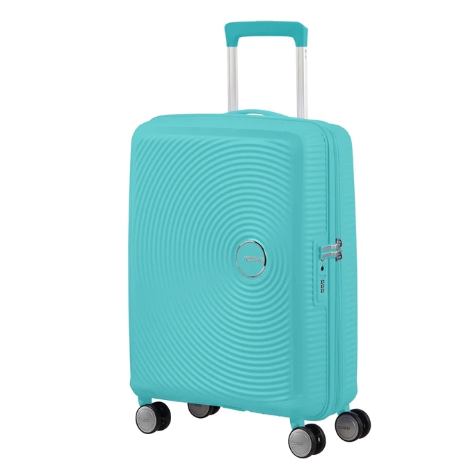 American Tourister Soundbox Spinner 55 Expandable Poolside Blue 4 American Tourister Soundbox Spinner 55 Expandable Poolside Blue - Afbeelding 4