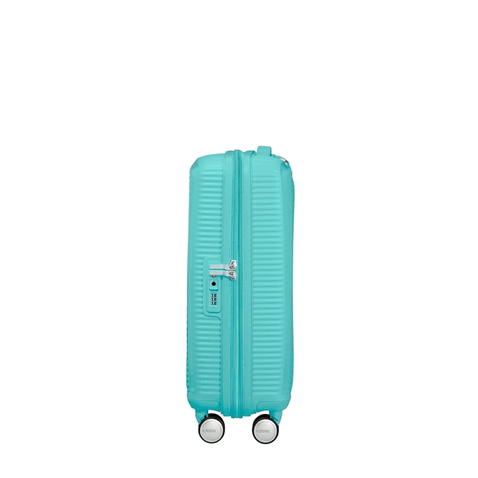 American Tourister Soundbox Spinner 55 Expandable Poolside Blue 7 American Tourister Soundbox Spinner 55 Expandable Poolside Blue - Afbeelding 7