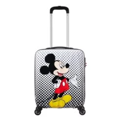 American Tourister Disney Legends Spinner 55 Alfatwist 2.0 Mickey Mouse Polka Dot