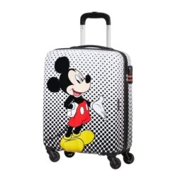 American Tourister Disney Legends Spinner 55 Alfatwist 2.0 Mickey Mouse Polka Dot -Mode Tassen Winkel image 1876