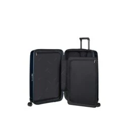 Samsonite Nuon Spinner 75 Exp Metallic Dark Blue -Mode Tassen Winkel image 1978