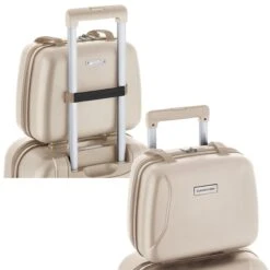 CarryOn Skyhopper 4-Delige Kofferset Beautycase/S/M/L Champagne -Mode Tassen Winkel image 1987