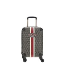 Guess Wilder 18 In 8-Wheeler Charcoal Logo