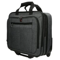 Enrico Benetti Frankfurt Laptop Trolley 17'' Grey3 -Mode Tassen Winkel image 2222