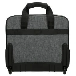 Enrico Benetti Frankfurt Laptop Trolley 17'' Grey3 -Mode Tassen Winkel image 2223